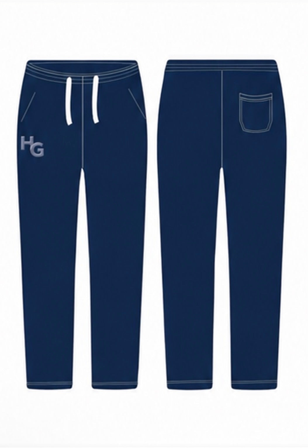 Joggebukse grå/blå unisex